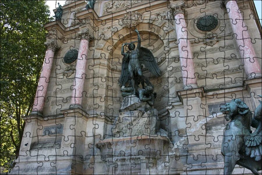 Статуя архангела михаила в париже. St fountain. Street fountain alex decoteau. Централ стрит фонтан. Street fountain alex decoteau.