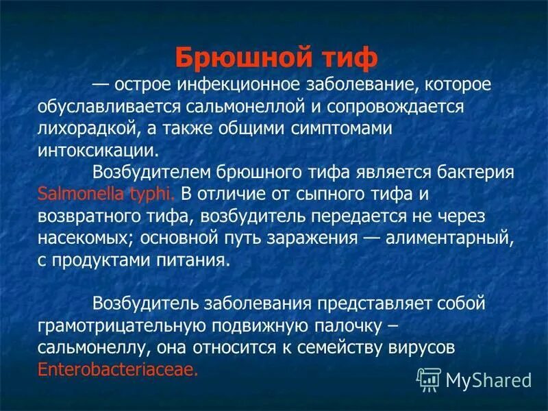 Сыпной тиф вакцина