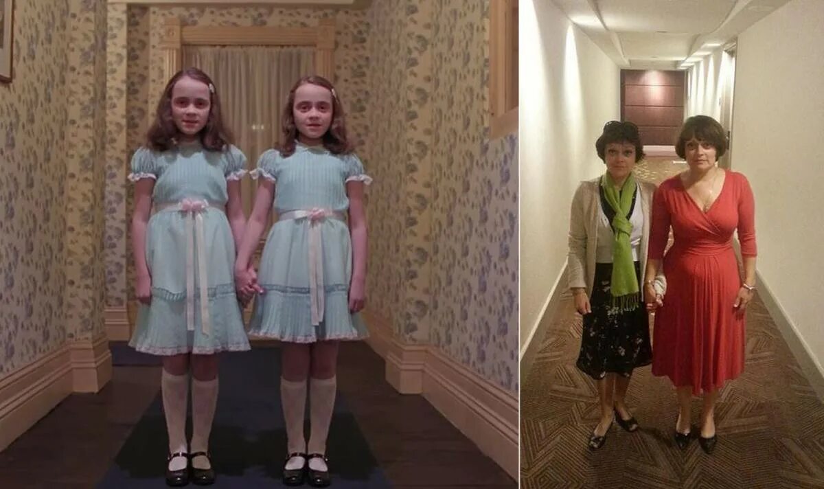 Близняшки из сияния. Сияние близняшки грейди. Близняшки из сияния. Близняшки из сияния. Сестры грейди сияние.