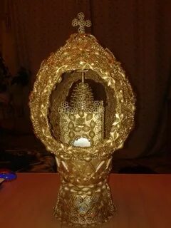 Яйцо из макарон на пасху своими руками
