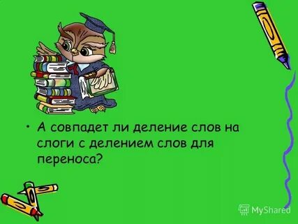 Разделить слово открытие на слоги