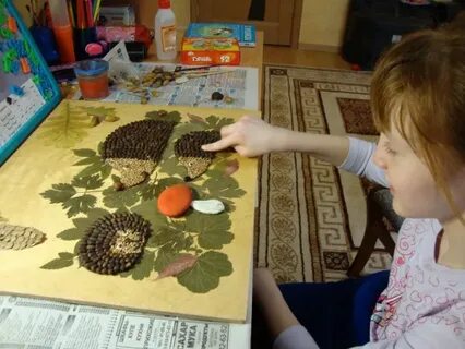Игры для детей с природным материалом