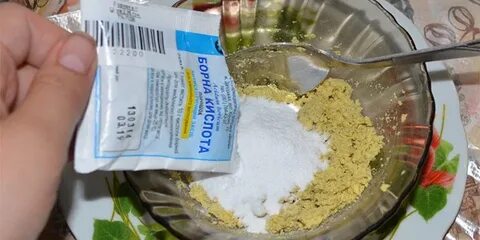 Приманка с борной