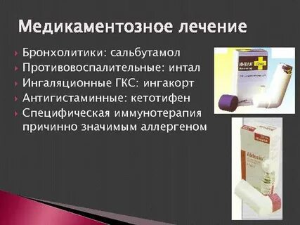 Ингаляционные бронхолитики