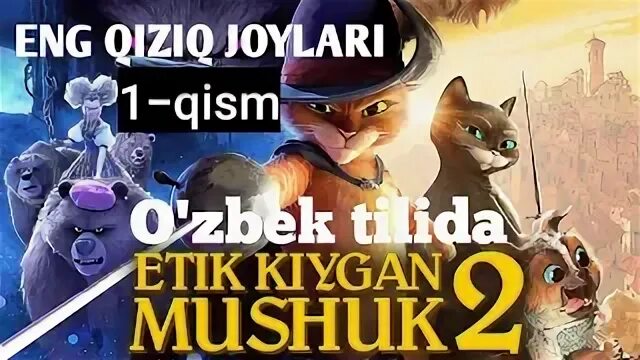 Etik kiygan mushuk o zbek