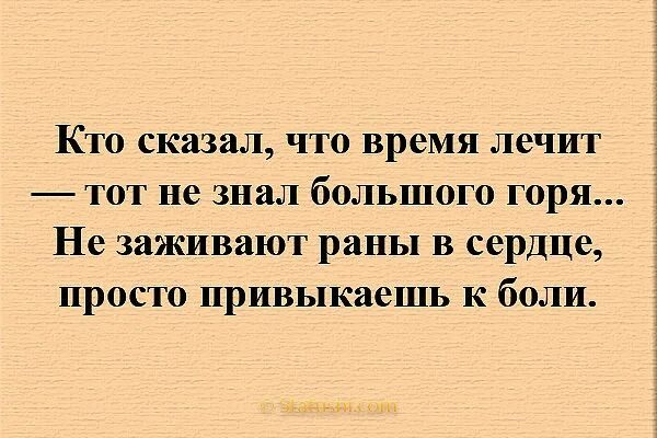 А кто сказал что время лечит песня