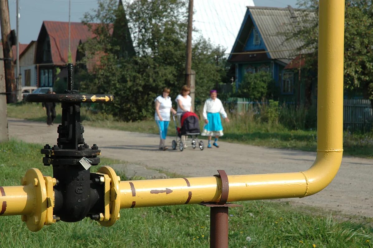 Проведение газа в деревню