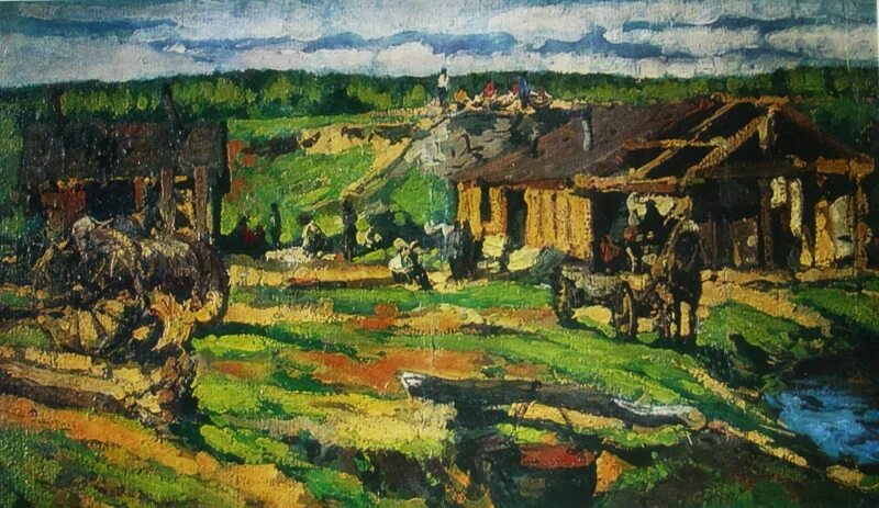 На закате колхозных. На закате колхозных. Колхозный пейзаж. На закате колхозных. Ночное поле пшеницы.