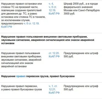 Нарушение остановки