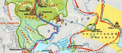 Территория печенегов