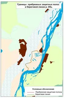Белая полоса на реке