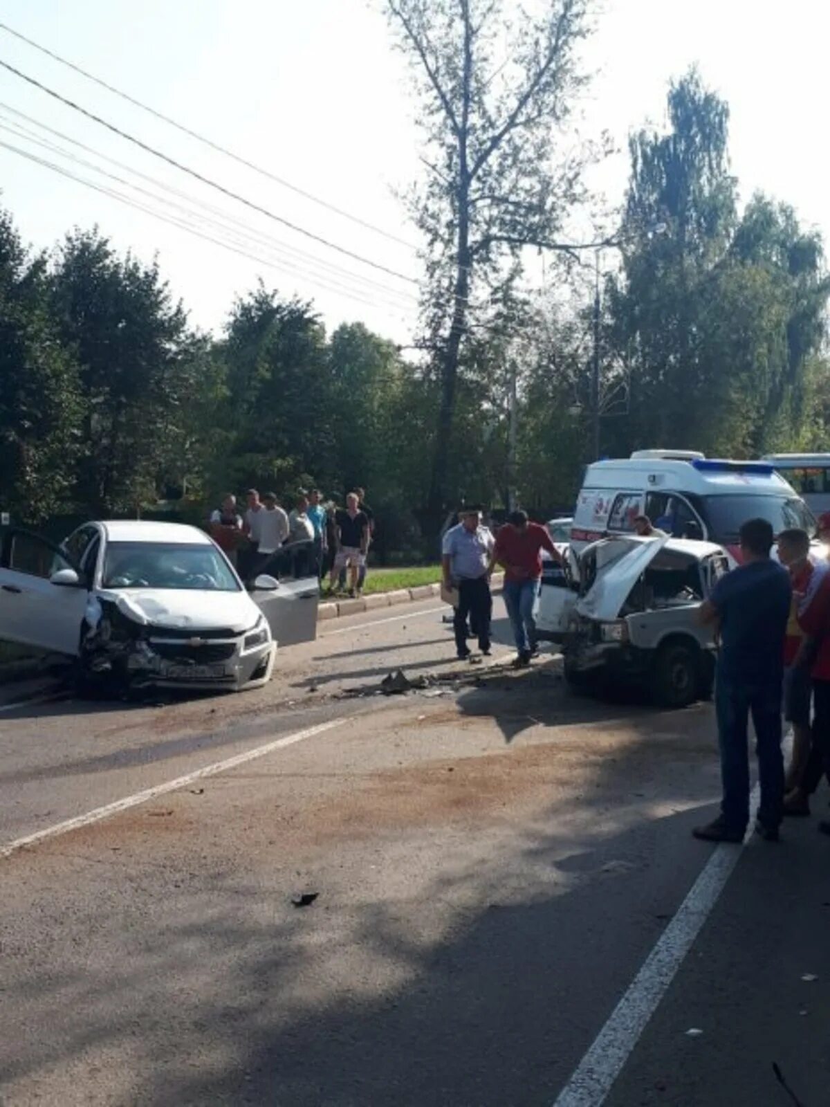 Авария в Звенигороде вчера. Звенигород происшествия.