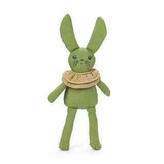 Игрушки заяц зеленый
