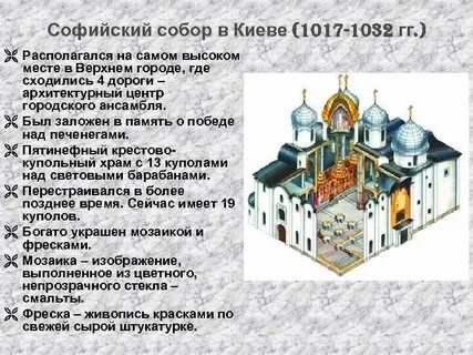 Строительство софийского собора дата