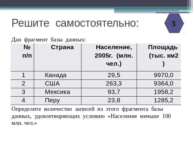 Сколько записей в следующей таблице. Сколько записей в базе данных. Количество полей в базе данных. Рисунок сколько записей в базе данных.