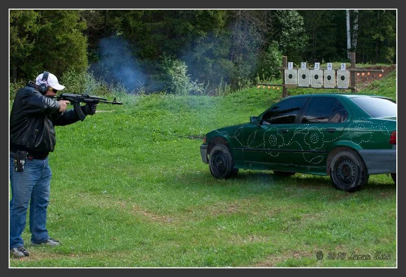 Расстрелянное бмв