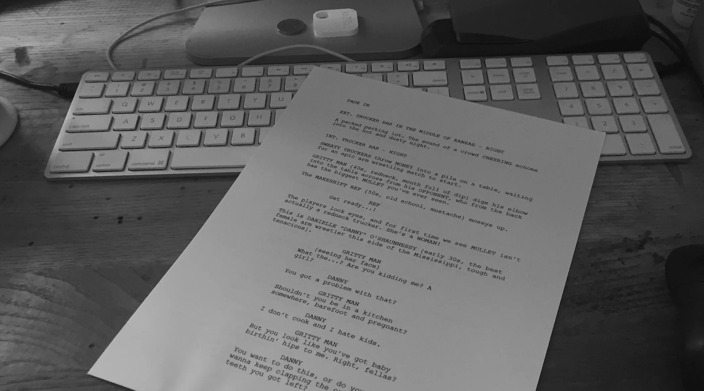 Write script