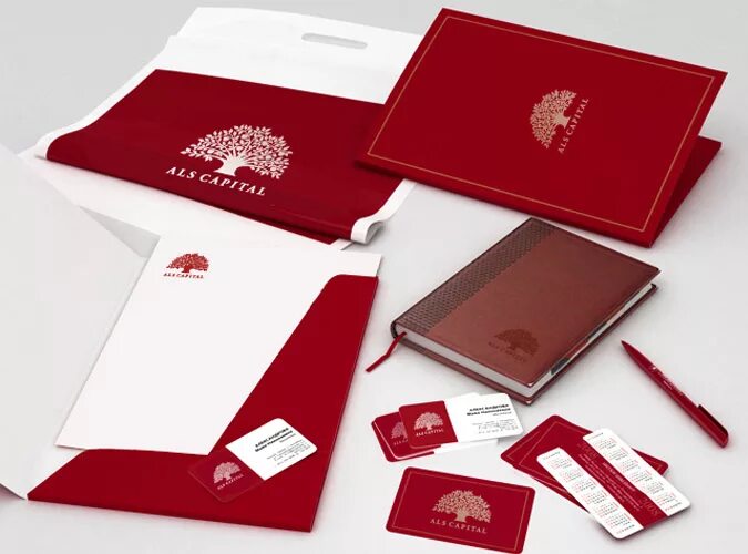 брошюра логотип. креативный фирменный стиль. печатная продукция буклеты. полиграфический красный. полиграфический красный.