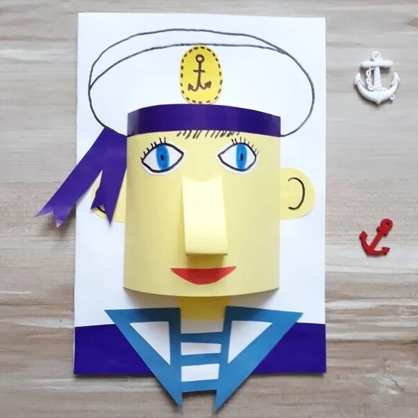 Матрос для детей аппликация. Аппликация моряк. Матрос с флажками аппликация старшая группа. Матрос с флажками аппликация старшая группа. Аппликация матрос с сигнальными флажками.