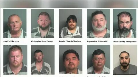 10 suspects accused of child sex-related offenses - YouTube