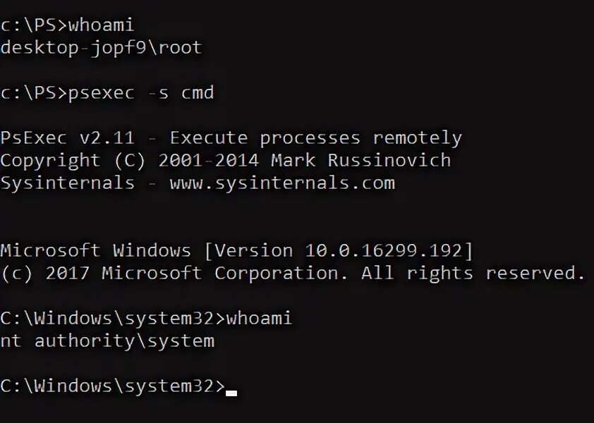 C remote command. C remote command