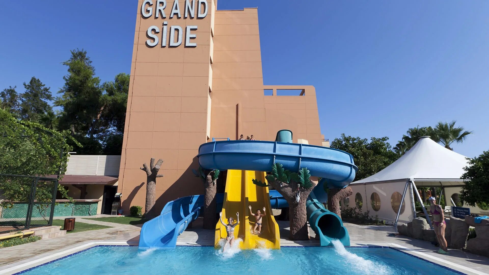 Grande side. Сиде Гранд отель. Hotel Grand Side 4*. Club Grand Side 5 Турция. Club Grand Side Amazon Water World - all inclusive 5*.