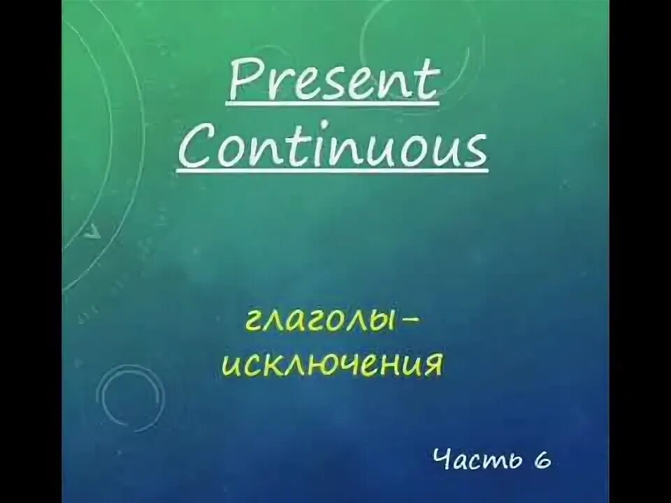 Present continuous с глаголом be. Present continuous с глаголом be