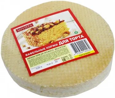 Вафельные коржи фото