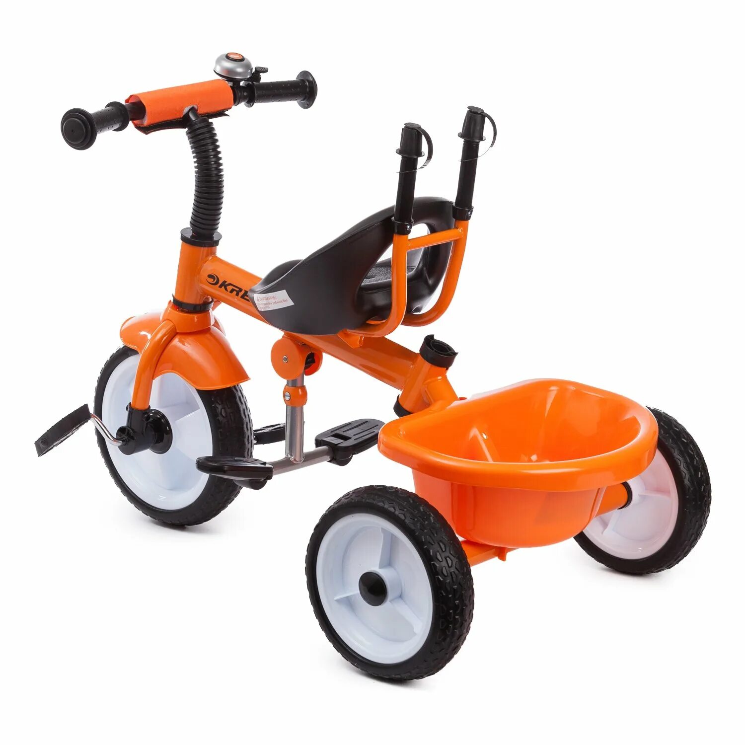 Детский велосипед Kreiss трехколесный. Велосипед Kreiss трехколесный 3. Велосипед Kreiss оранжевый. Kreiss велосипед трехколесный с ручкой
