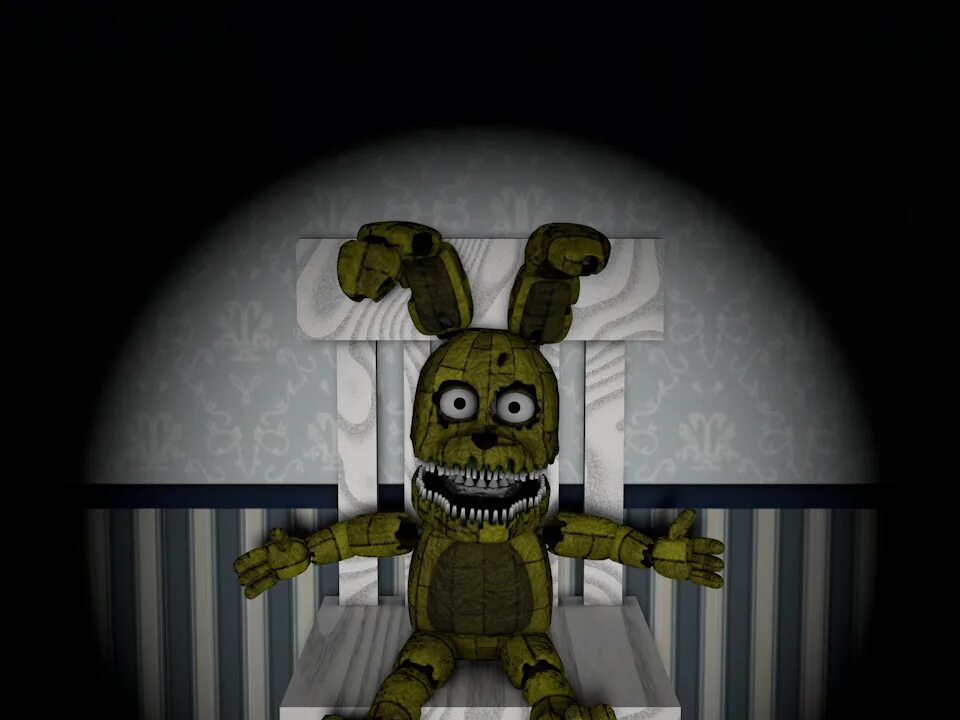 Плюштрап. Желтый плюштрап. Fnaf 4 plushtrap. Фнаф 4 плюштрап. Плюштрап фнаф.
