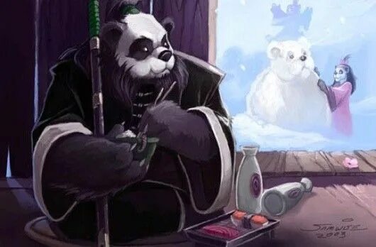 Посох панды