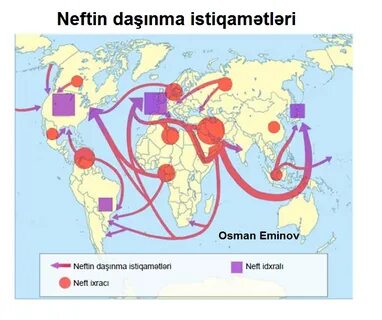Основные грузоперевозки нефти