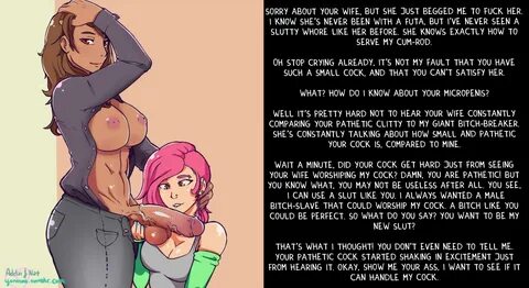 She stole your wife. 