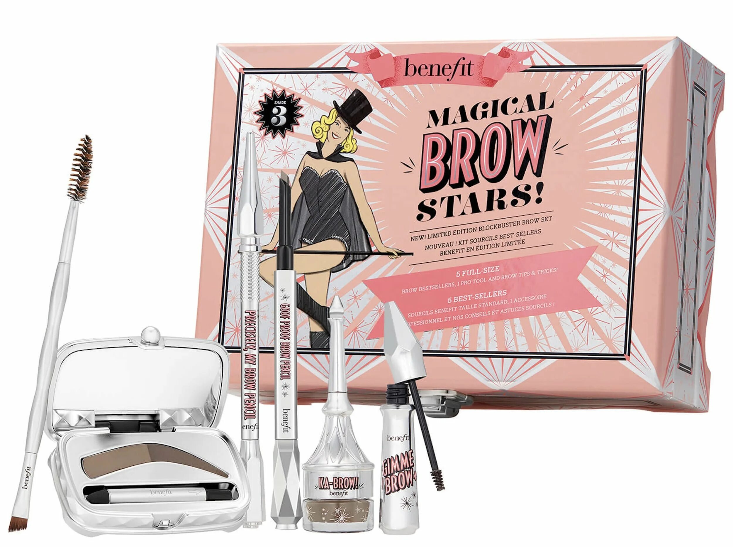 Brow star. Benefit набор для бровей. Benefit Brow Magic. Benefit Brow Superstars набор для бровей Blockbuster Brow Set. Аппарат Бенефит.