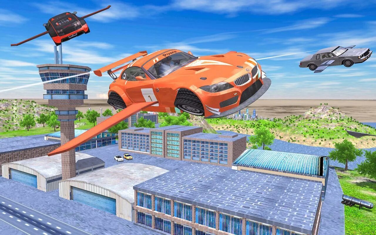 Версия игры extreme car driving simulator. Экстрим car Driving Simulator. Летающий автомобиль симулятор. Симулятор путешествия на машине. Игра extreme car 2010.