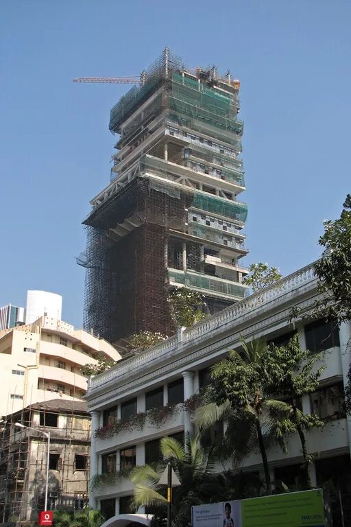 Небоскреб Антилия Мумбаи. Особняк Антилия в Мумбаи. Мукеш Амбани небоскреб. Башня Антилия в Мумбаи.