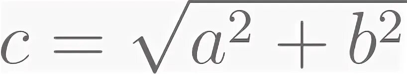 C sqrt a b