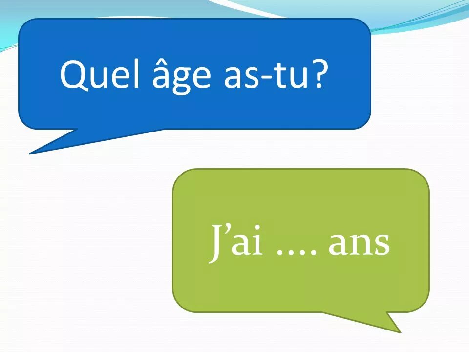 Age перевести. Quel age as tu. J ai. Quel французский. J'ai французский.