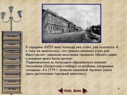 История улиц города