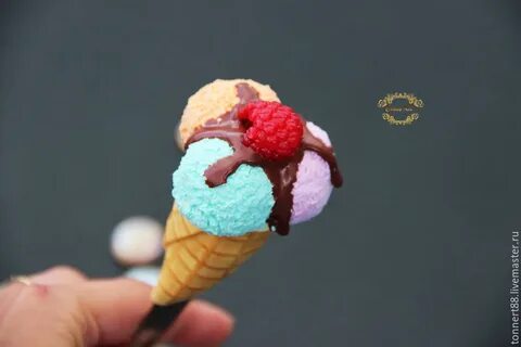 Лепка мороженщик