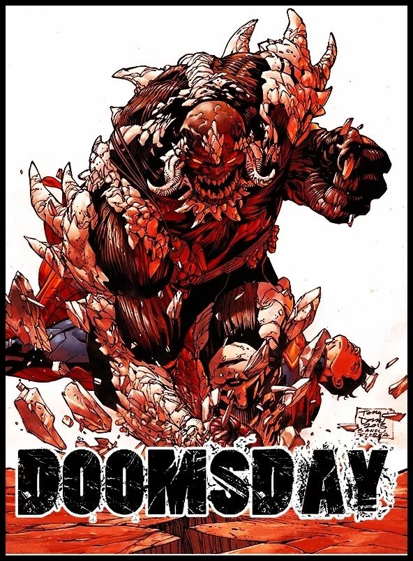 Донат doomsday. Думсдей New 52. Думсдей персонаж. Думсдей тату.