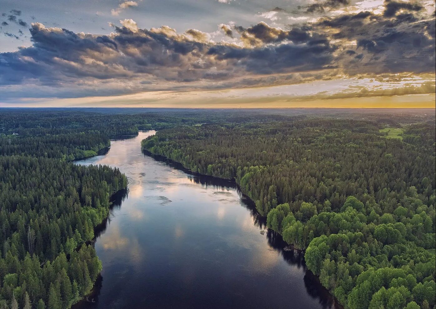 Реки и озера ленинградской