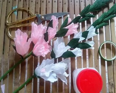 Гладиолусы из бумаги своими руками