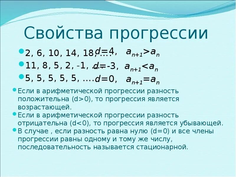 Тест прогрессии 2. Арифметическая прогрессия 10. Свойства прогрессий. Аккордные прогрессии. Прогрессия 10!.