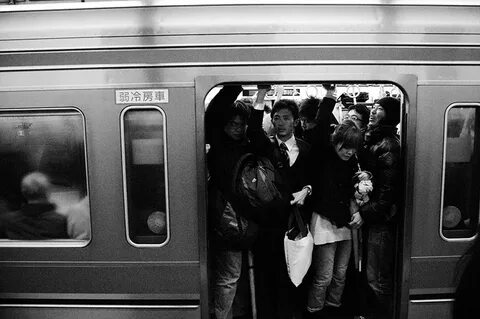 Packed train