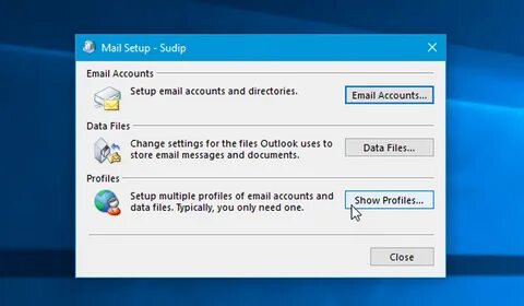 Невозможно запустить приложение outlook