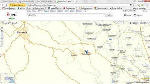Карта бендеры