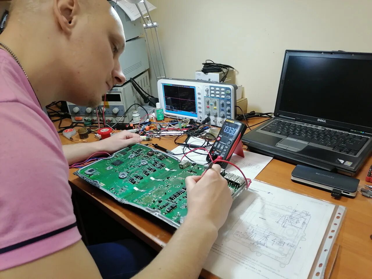 Починить электронную
