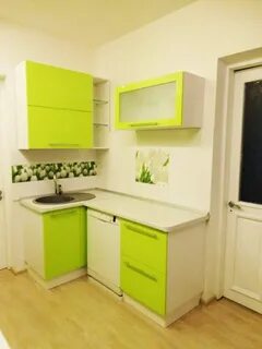Маленькая кухня какого цвета