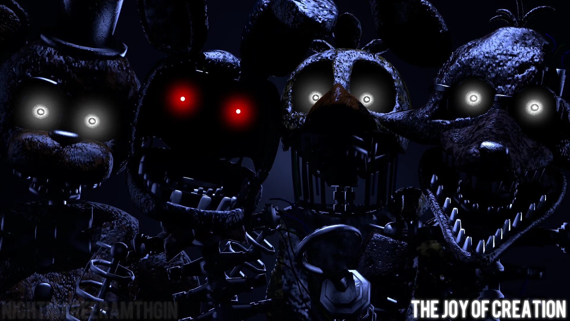 Кошмарный игнайт бонни. Криэйшн фнаф. Creation fnaf починитый. Twisted фантайм фредди. Fnaf tjoc creation.